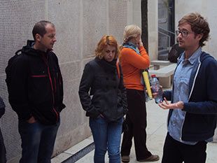 Paris - In front of the Wall of Names