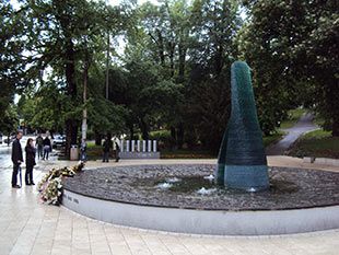 The monument to the killed children