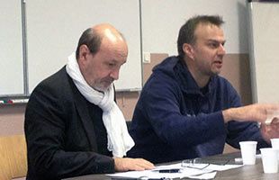 Conference with Pascal Plas.